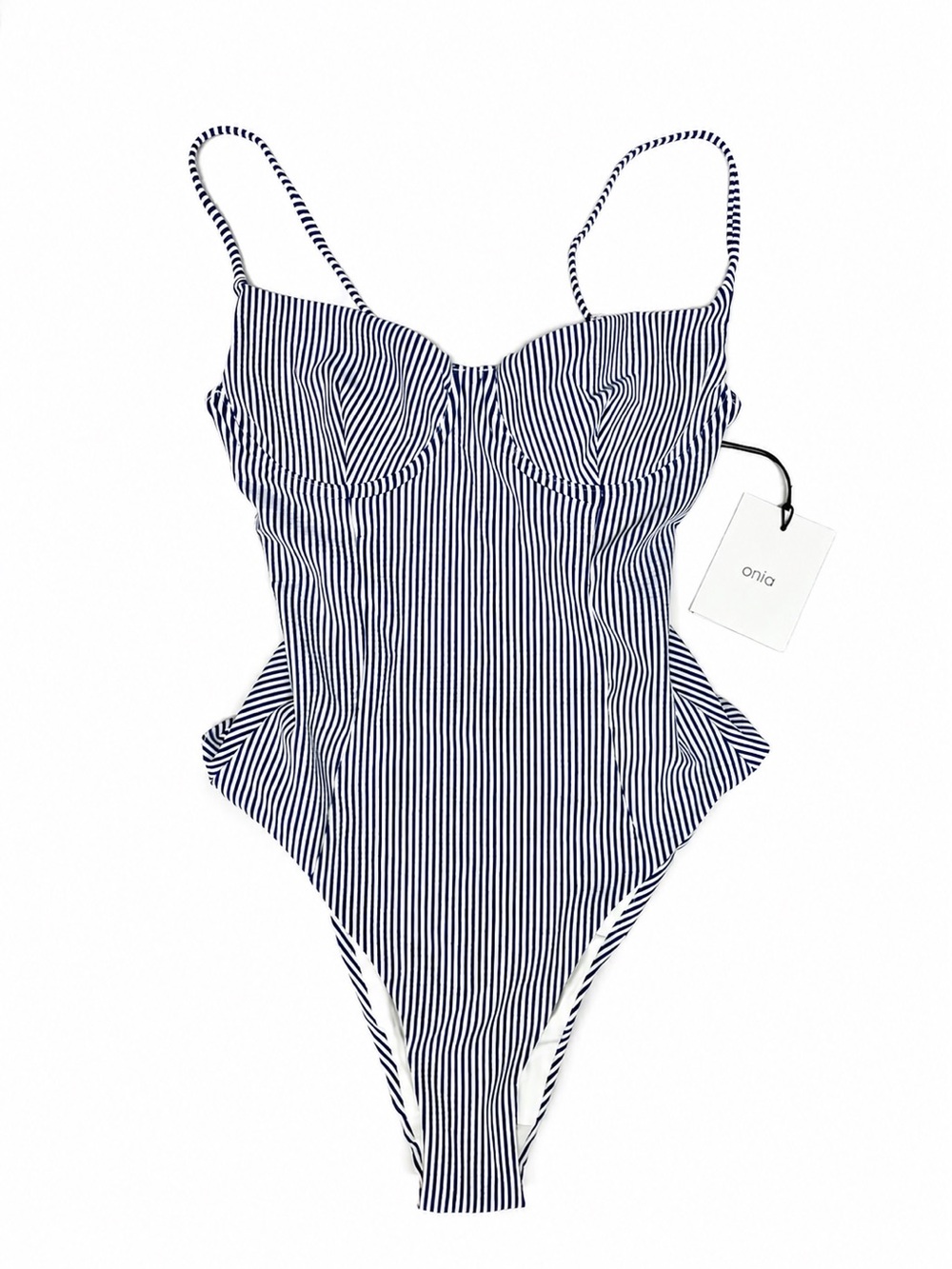 NWT Onia x Barney’s NY High Leg Isabella One Piece Swimsuit sz S